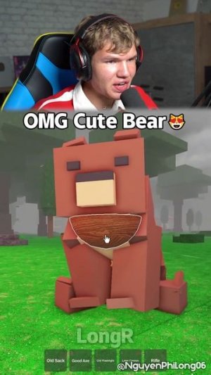 Самый Милый Мишка в Roblox!😍🐻 (99 Ночей в Лесу) #shorts #шортс #roblox #роблокс #робуксы #милота