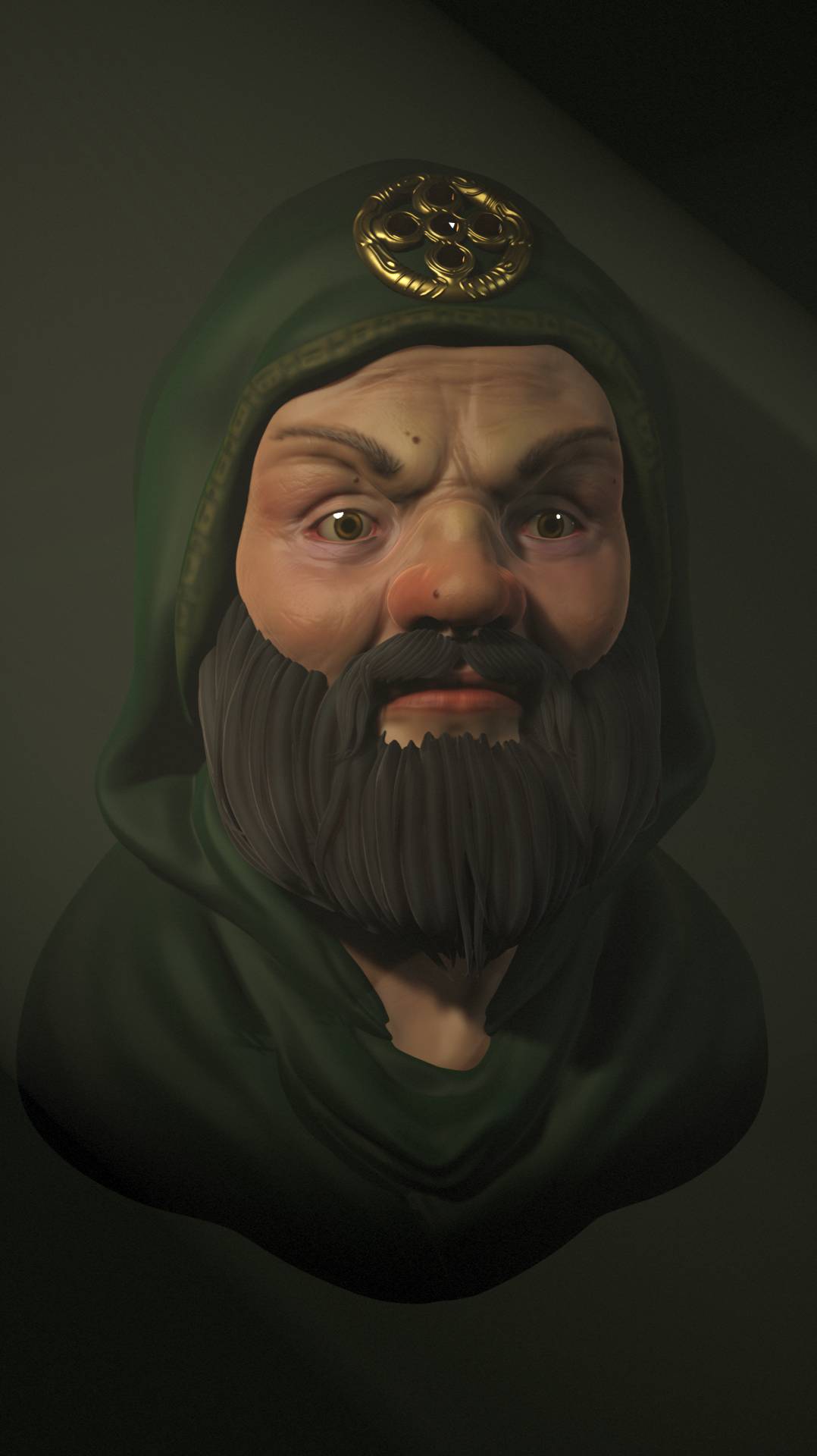 Speed Sculpt - Gnome Bust #3d #art #zbrush смотреть онлайн