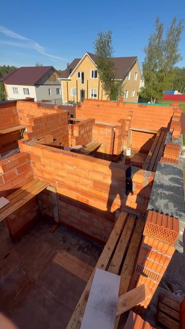 Возвели стены из блоков Porotherm во Владимирский области