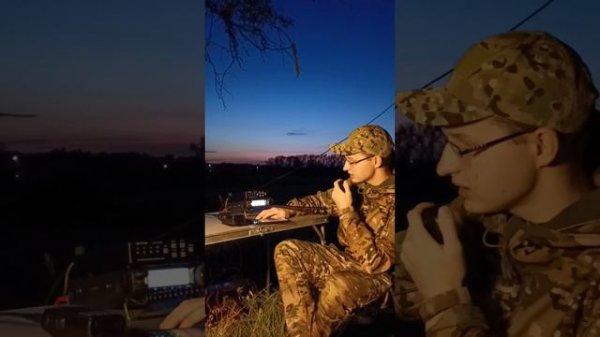 🛜КВ SSB радиосвязь из полевых условий