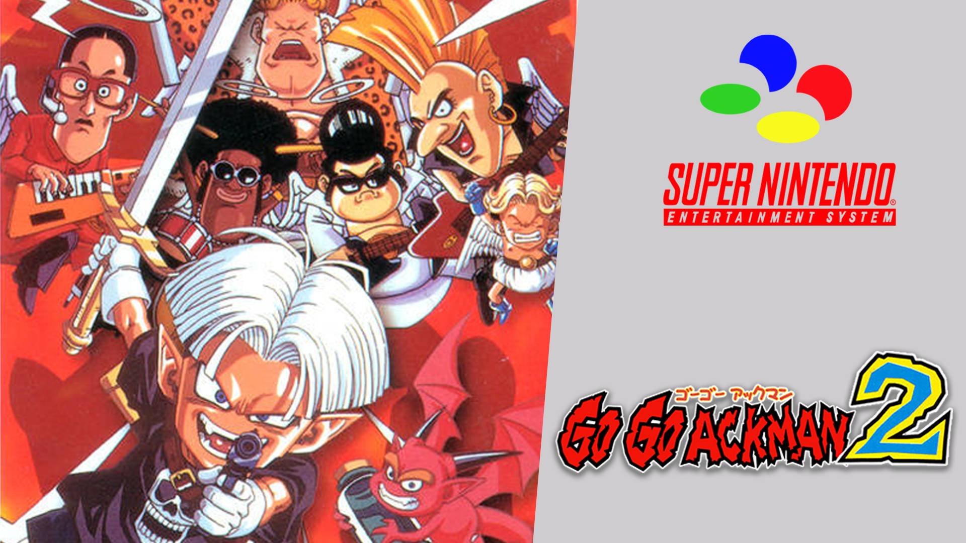 Go Go Ackman 2 (J) (SNES) смотреть онлайн