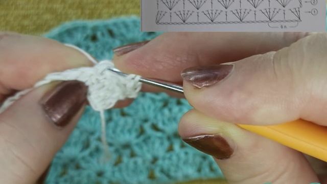 #вяжуивяжу😉 Нежный узор крючком.
