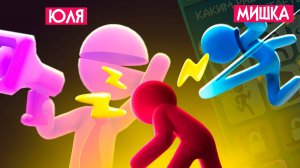 ДРАКА СТИКМЕНОВ НА ДВОИХ - Открыли СЕКРЕТНОГО ПЕРСОНАЖА ♦ Stick it to the Stickman