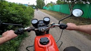 ЯВА 638 и ИЖ Планета 5, Едем с одного озера на другое