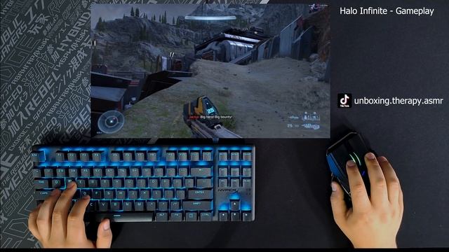 HyperX Alloy Origins Core TKL | Распаковка компактной игровой клавиатуры смотреть онлайн