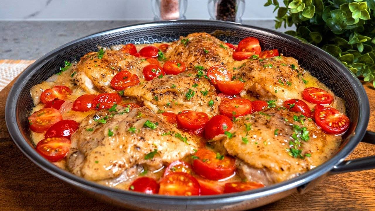 Готовится Быстро! Съедается еще Быстрее! Обалденная Курица с грибами. Быстрый УЖИН