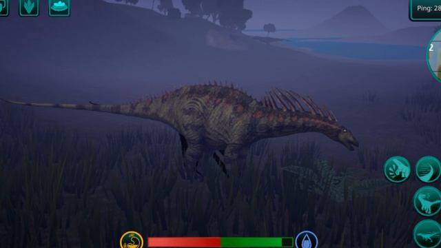 выживание амаргазавра The Cursed Isle!