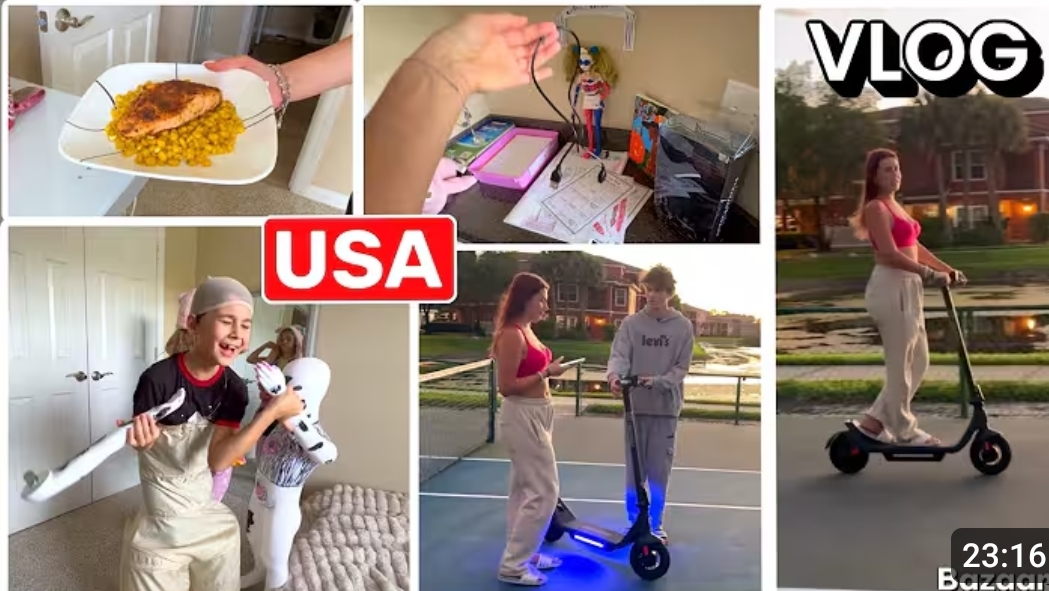 США ВЛОГ Drama Queen не может быть в одном доме. Семейный ВЛОГ смотреть онлайн