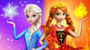 КУКЛЫ БАРБИ ПЕРВЫЙ ДЕНЬ В ШКОЛЕ ЭЛЬЗА И АННА