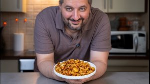 Просто вкусные макароны с мясом.