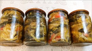 Жареные КАБАЧКИ на зиму «ВКУСНЯТИНА»! Пошаговый рецепт!