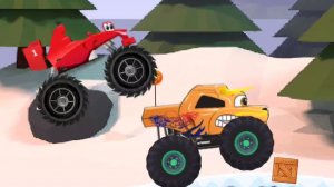 Monster Truck Racing Game. Монстр трак
