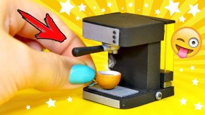 Как сделать реалистичную кофемашину для кукол: Пошаговый МК Анны Оськиной