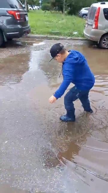 Смертельная лужа!