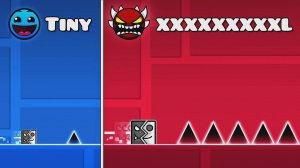 Самые КОРОТКИЕ vs ДЛИННЫЕ УРОВНИ в Geometry Dash