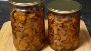 Лисички маринованные на зиму