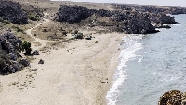 Генеральские пляжи, Крым, сентябрь 2025 год смотреть онлайн