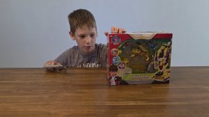 РАСПАКОВКА И ОБЗОР МЕКАРДБОЛ РОБОВОЛК!🤖⚽ Игровой набор Mechaball | Играем и тестируем с Дамиром