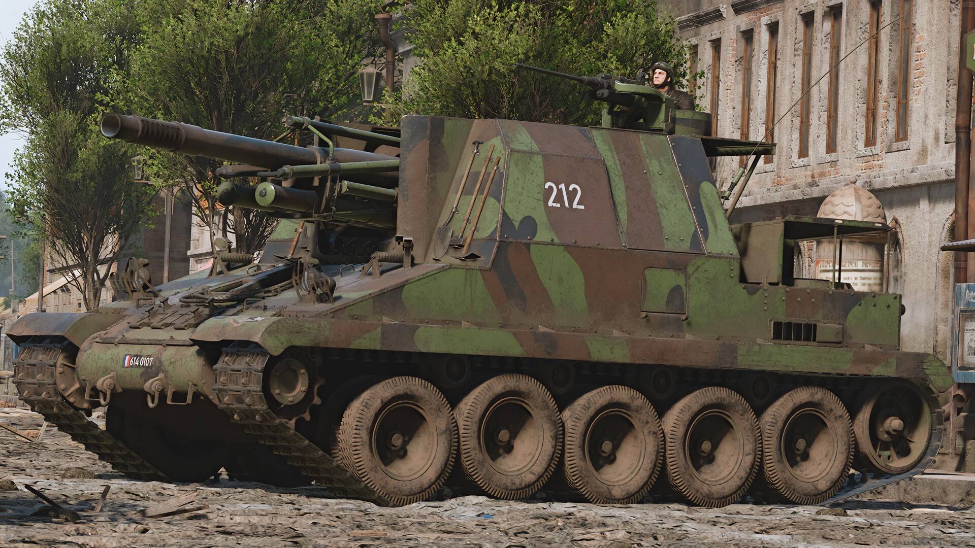 Лютая имба  за францию - Lorraine 155 Mle.50!