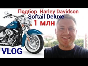 VLOG. Подбор Harley Davidson Softail Deluxe. Диагностика, помощь в покупке и осмотр Harley-Davidson.