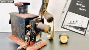 🎥 РЕДКАЯ НАХОДКА 1920-х! Восстановил Проектор «Queen Mary» — Он СНОВА Работает! 😮