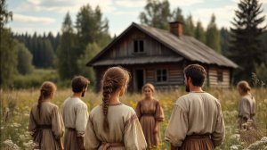 Деревенский день: от участка до родника. Прогулка по деревне.