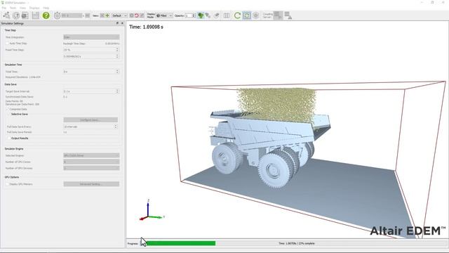 EDEM Material Modelling： Optimize Granular Material Creation смотреть онлайн