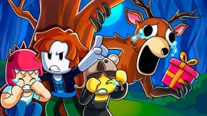 ВЫЖИТЬ 99 НОЧЕЙ В ЛЕСУ! Roblox анимации