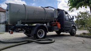 Грунтуем на полную: Бочка говновозки – как новая! Будни ассенизатора.