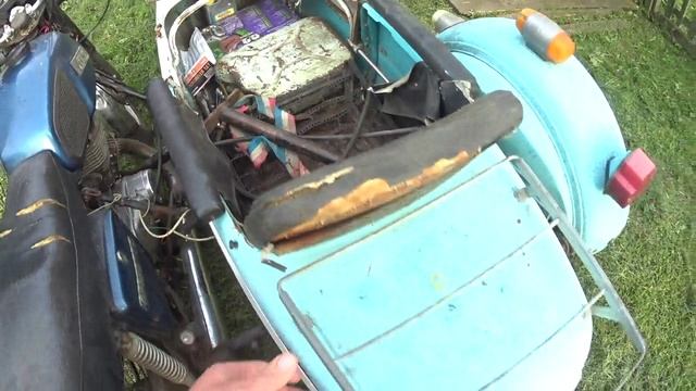 Иж Планета 5 прогулка в деревню