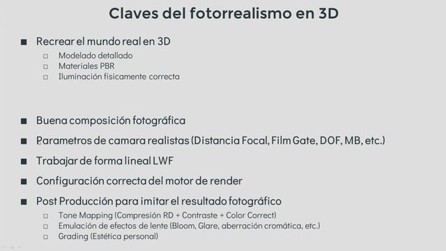 1.4. Claves del fotorrealismo en 3D