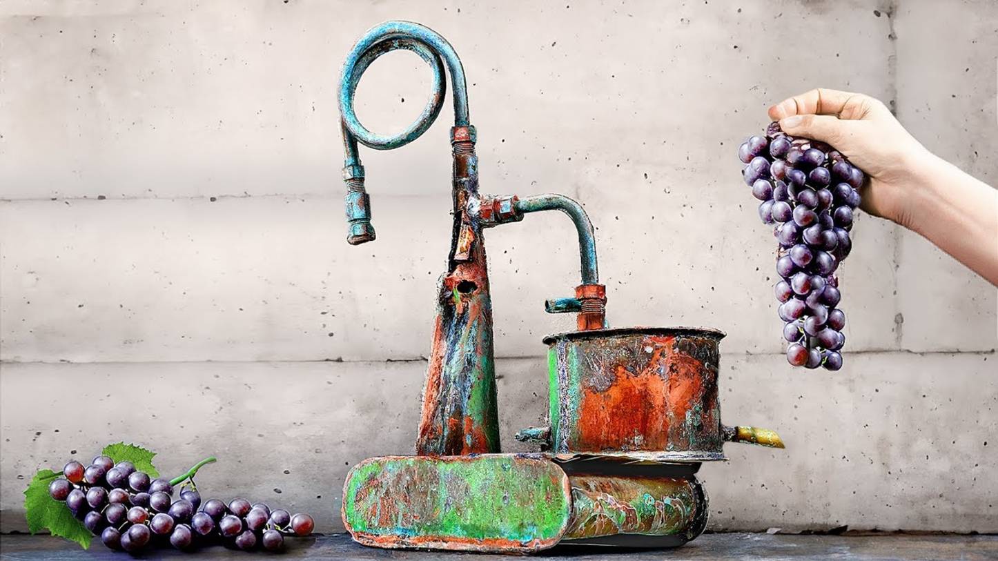 🍶 НАШЁЛ СТАРИННЫЙ САМОГОННЫЙ АППАРАТ! Реставрация РУЧНОЙ РАБОТЫ — ПРОСТО БОМБА! 🔥 смотреть онлайн