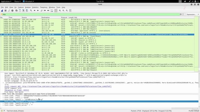 11.17. Wireshark - Capturing Passwords & Anything Sent By Any Device In The Network17 смотреть онлайн