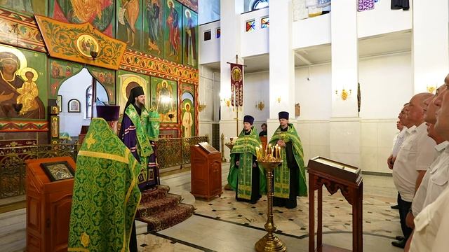 Молебен с руководством УФСИН России по Самарской области смотреть онлайн