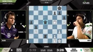 Пульс 151 после зевка! Матч Карлсен - Накамура