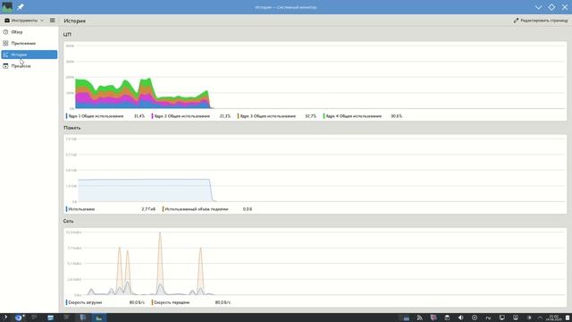 Системный монитор.