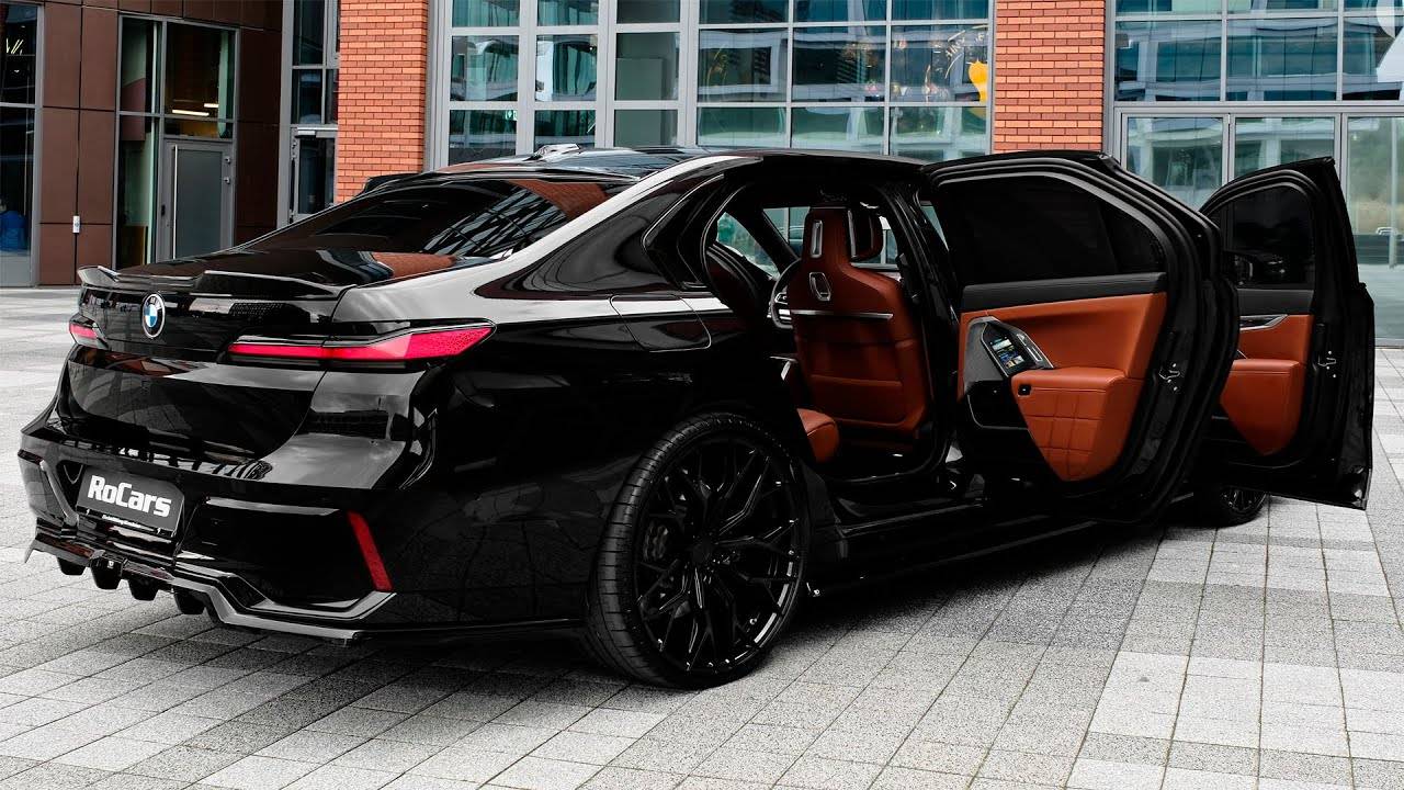 BMW 7-Series Individual — брутальный роскошный седан в деталях смотреть онлайн