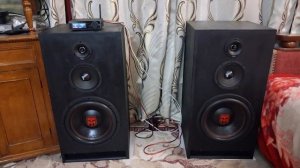 Колонки на Уралах. Тест звука. Усилитель  AIYIMA A80.