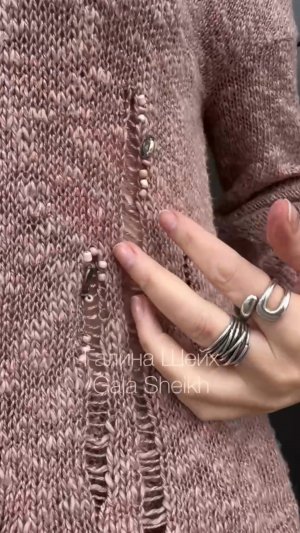 🔥 НОВЫЙ вариант -35🔥Мой любимчик джемпер по мастер-классу Лакшери из хлопка со льномКАК Вам?