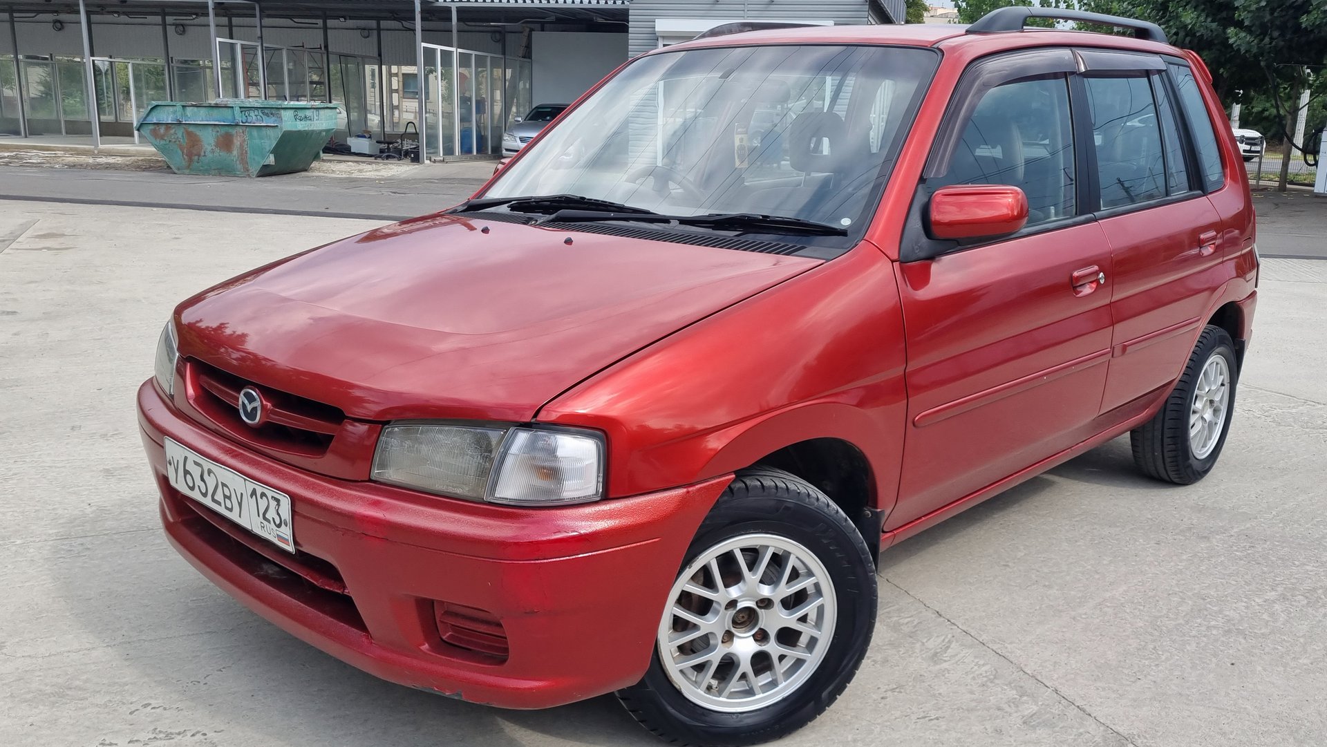 Mazda demio 1.3 1998 AT смотреть онлайн