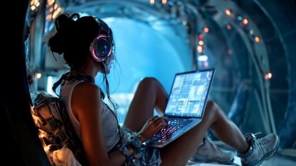 Abyss： Electronic Music for Work – Deep Focus Future Garage Mix for Chill Coding and Study Sessions