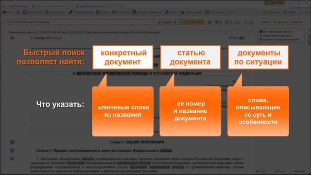 Секреты правильных запросов в Быстром поиске Консультант Плюс