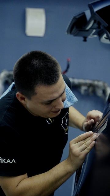 Оклейка нового лимитированного Range Rover Sport SV