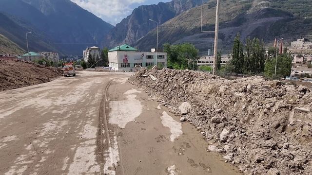 Тырныауз - последствия схода селевого потока август 2025