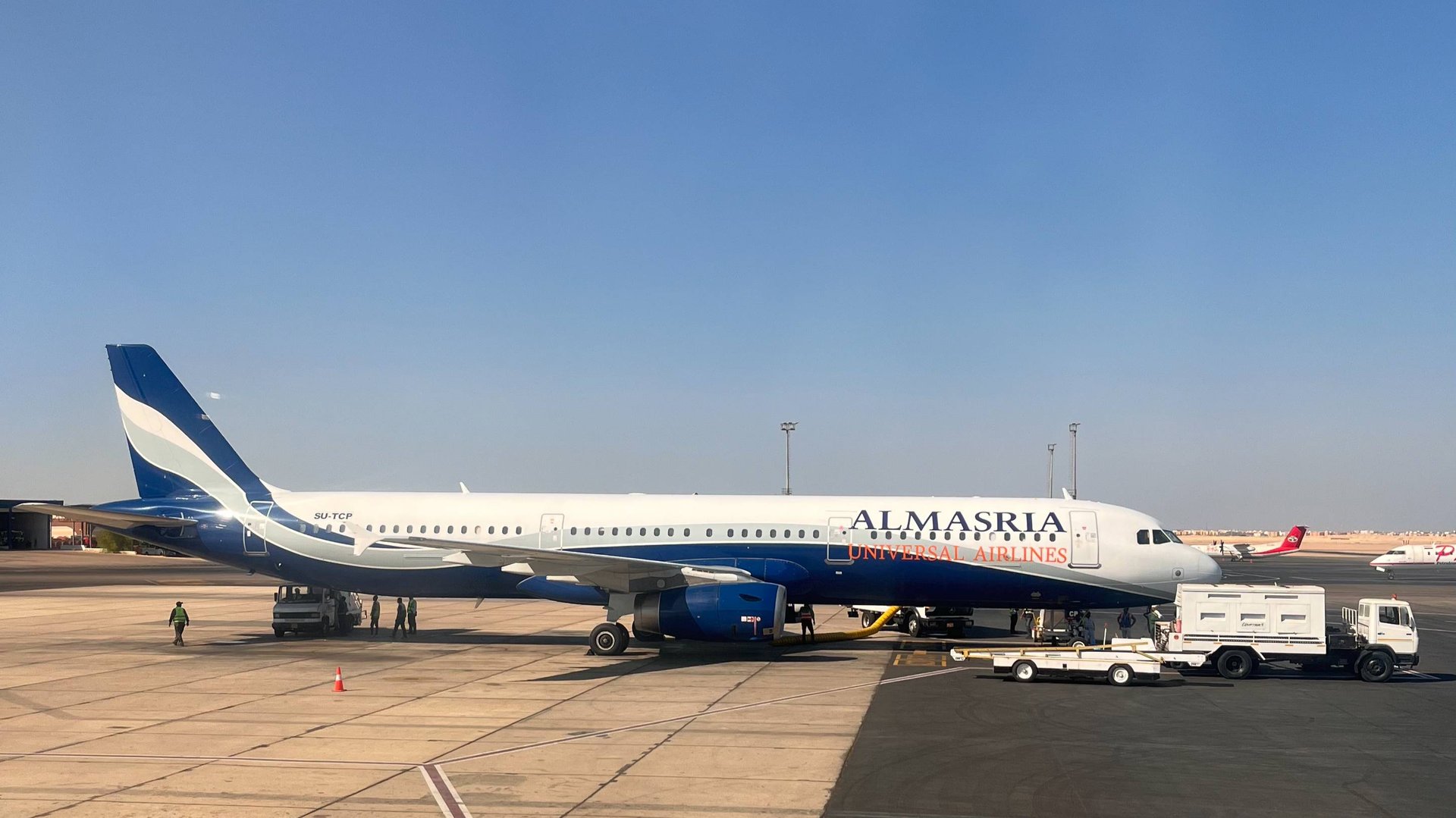 Перелёт с авиакомпанией Almasria Universal Airlines в Египет