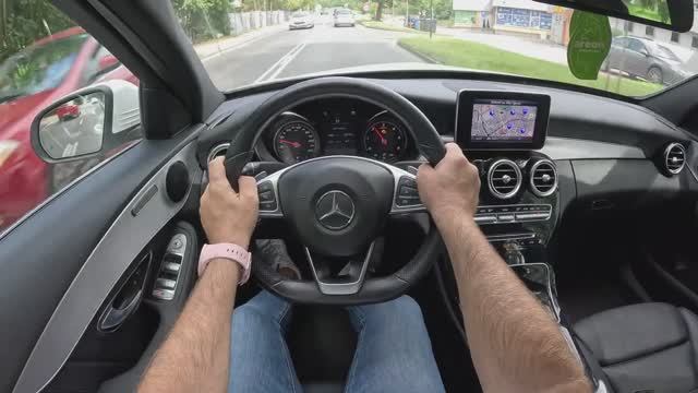Mercedes C 220 BlueTEC BlueEFFICIENCY Edition 2016 [W205 2.1 л. 163 л.с.] POV Test Drive смотреть онлайн