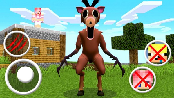 🦌КАК ИГРАТЬ ЗА ОЛЕНЯ 99 НОЧЕЙ В ЛЕСУ В МАЙНКРАФТ! MINECRAFT