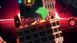 ( video by viprin)  spacetime continuum / geometry dash