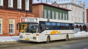 Автобус Mercedes-Benz O405 (АН 483 22). Покатушки по Барнаулу.