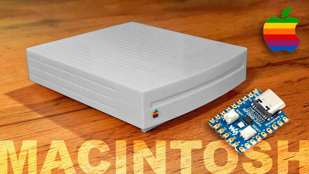 🔥На ЧТО Способен Raspberry Pi Pico? Собираем Mac 128K за 600р! смотреть онлайн